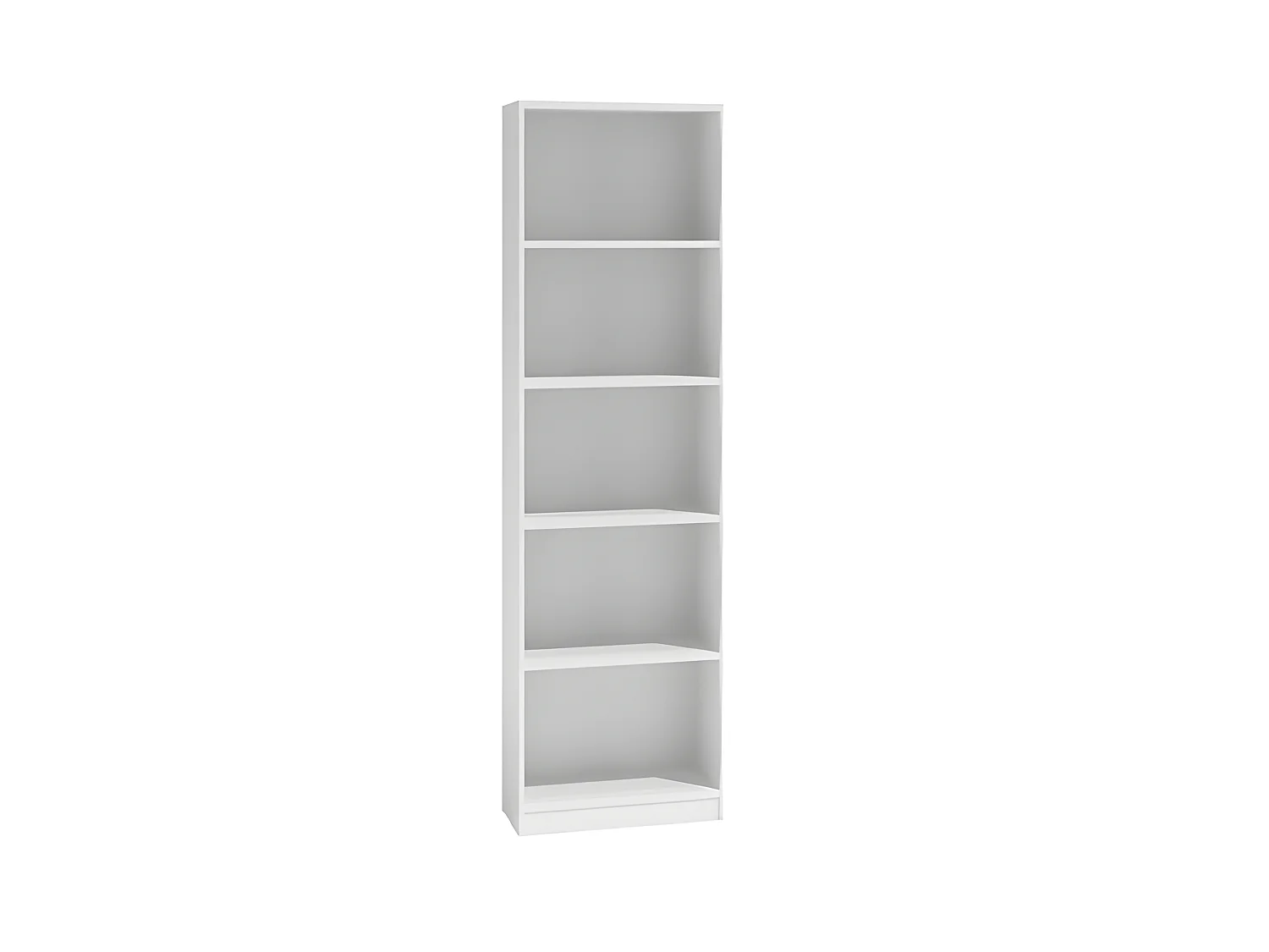 FLORENCE | Bibliothèque contemporaine 5 niches salon/bureau/chambre 30x40x182 | Meuble de rangement multifonctionnel livres dèco