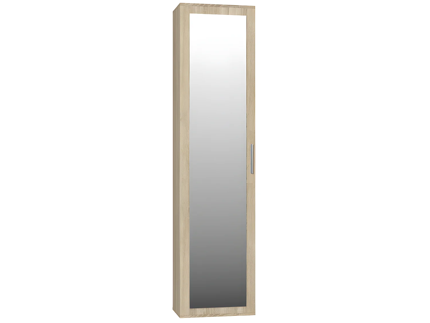 ATARA | Mueble de entrada con gran espejo | 180x50x35cm | Dos baldas + perchero | Muebles de entrada