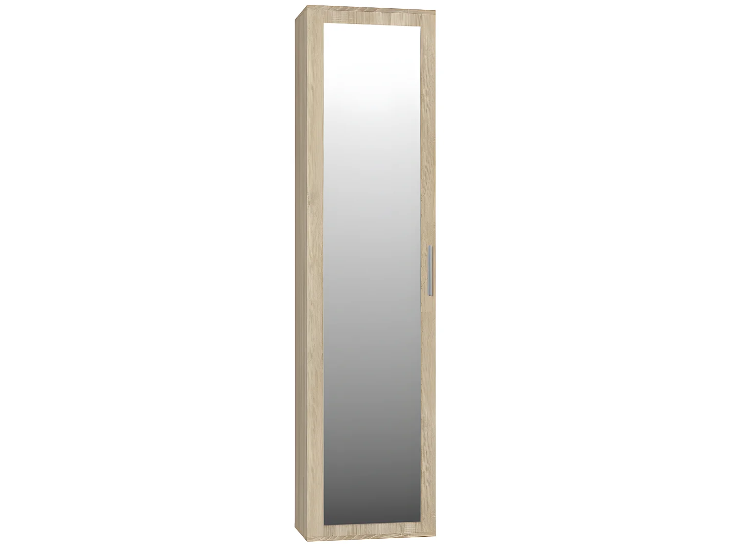 ATARA | Mueble de entrada con gran espejo | 180x50x35cm | Dos baldas + perchero | Muebles de entrada