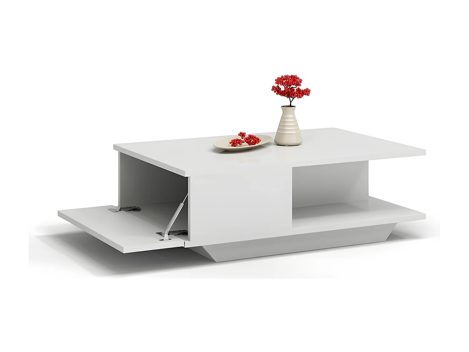 Table basse moderne pour salon avec un espace de rangement Denver