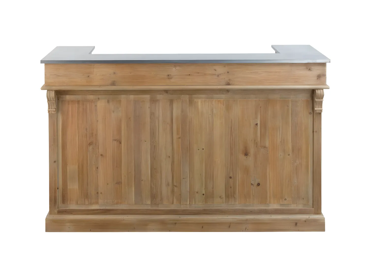 Meuble bar en bois recyclé 180 cm Garance