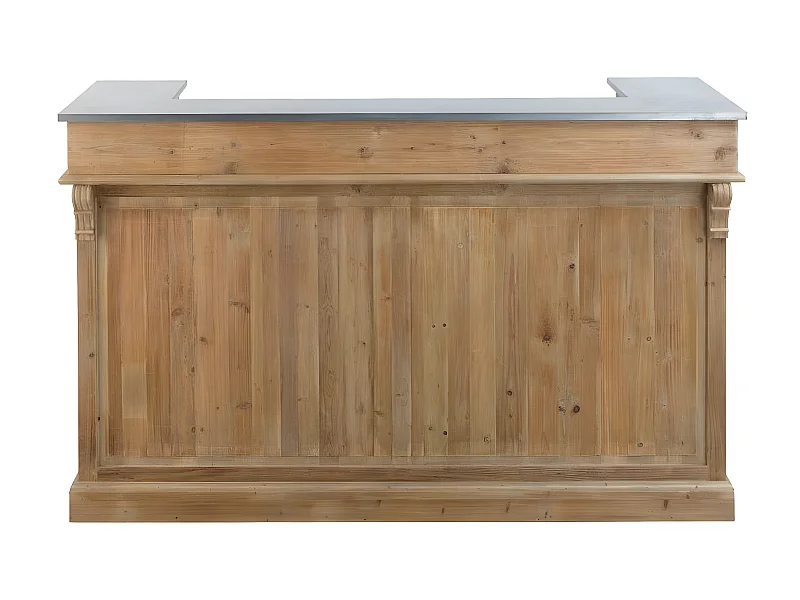 Meuble bar en bois recyclé 180 cm Garance
