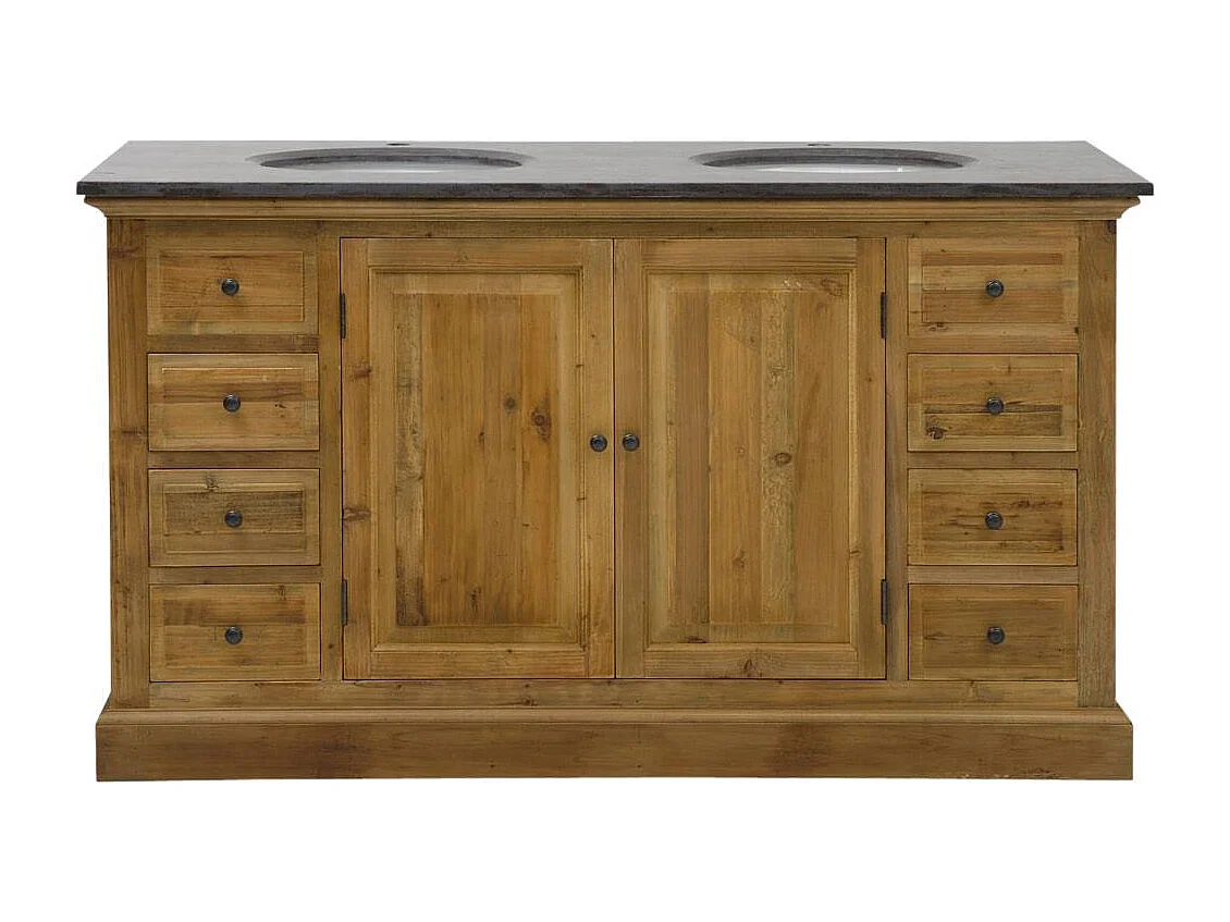 Mueble de baño en madera reciclada Ámbar