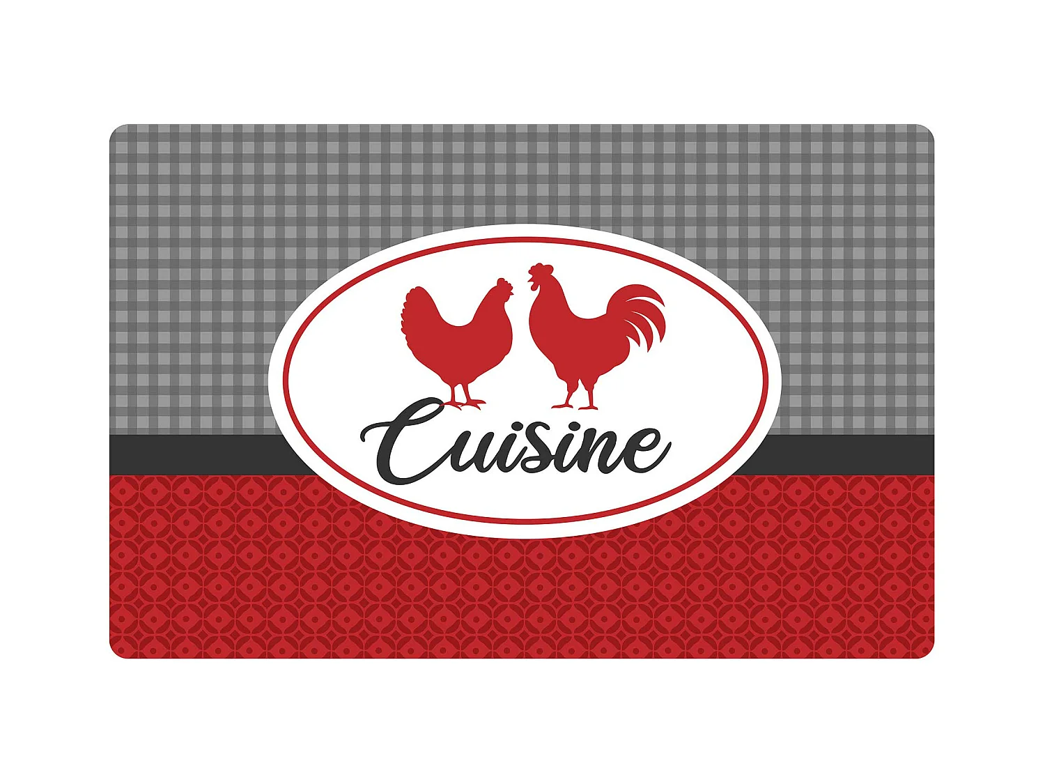 Set de table 28 x 44 cm Cuisine poulet