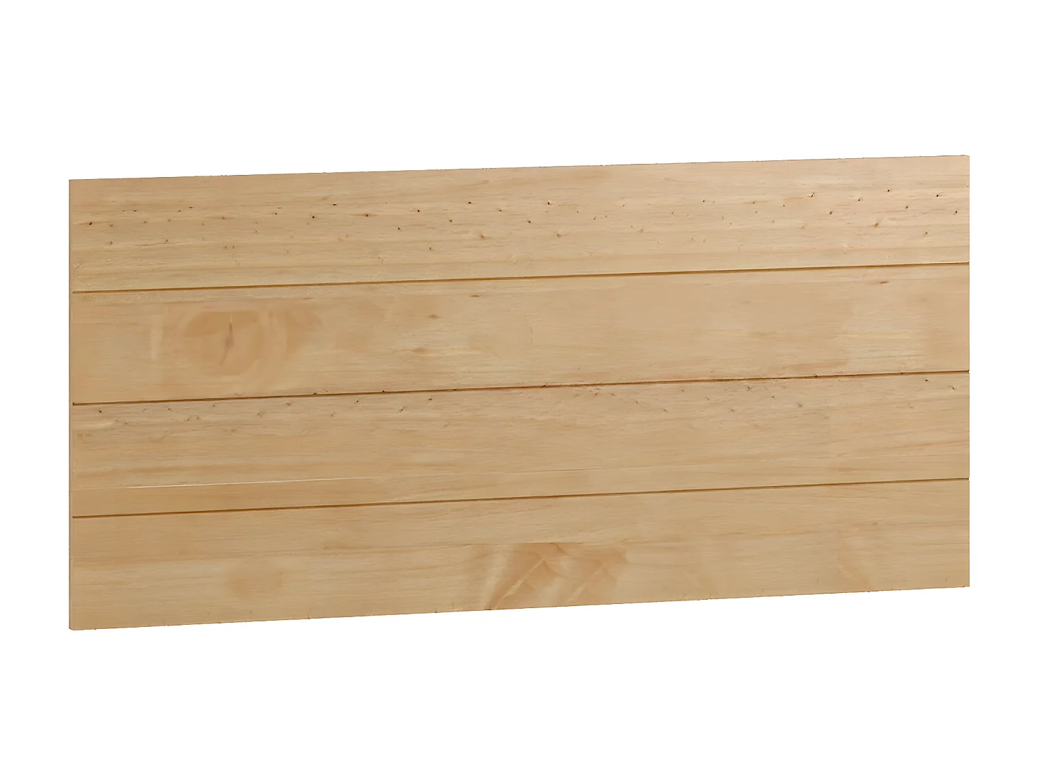 Tête de lit en bois coloris chêne Cambrian - longueur 110 x hauteur 45 cm