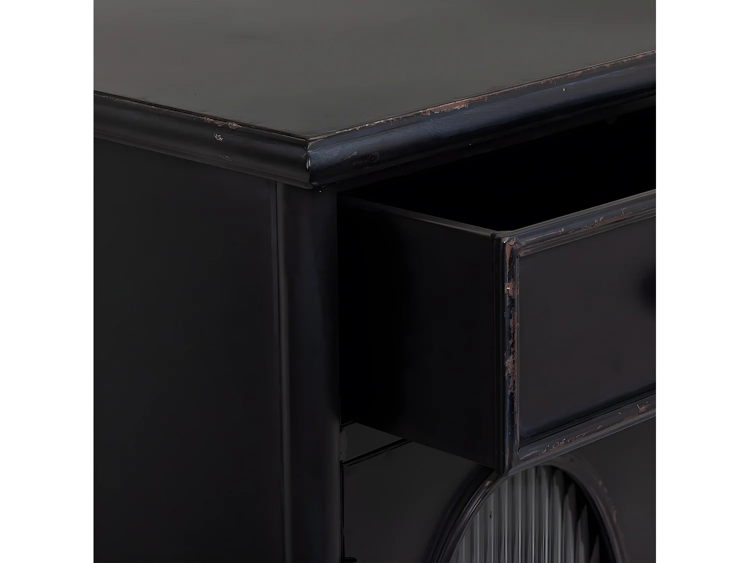 Tête de lit en bois coloris chêne Cambrian - longueur 110 x hauteur 45 cm