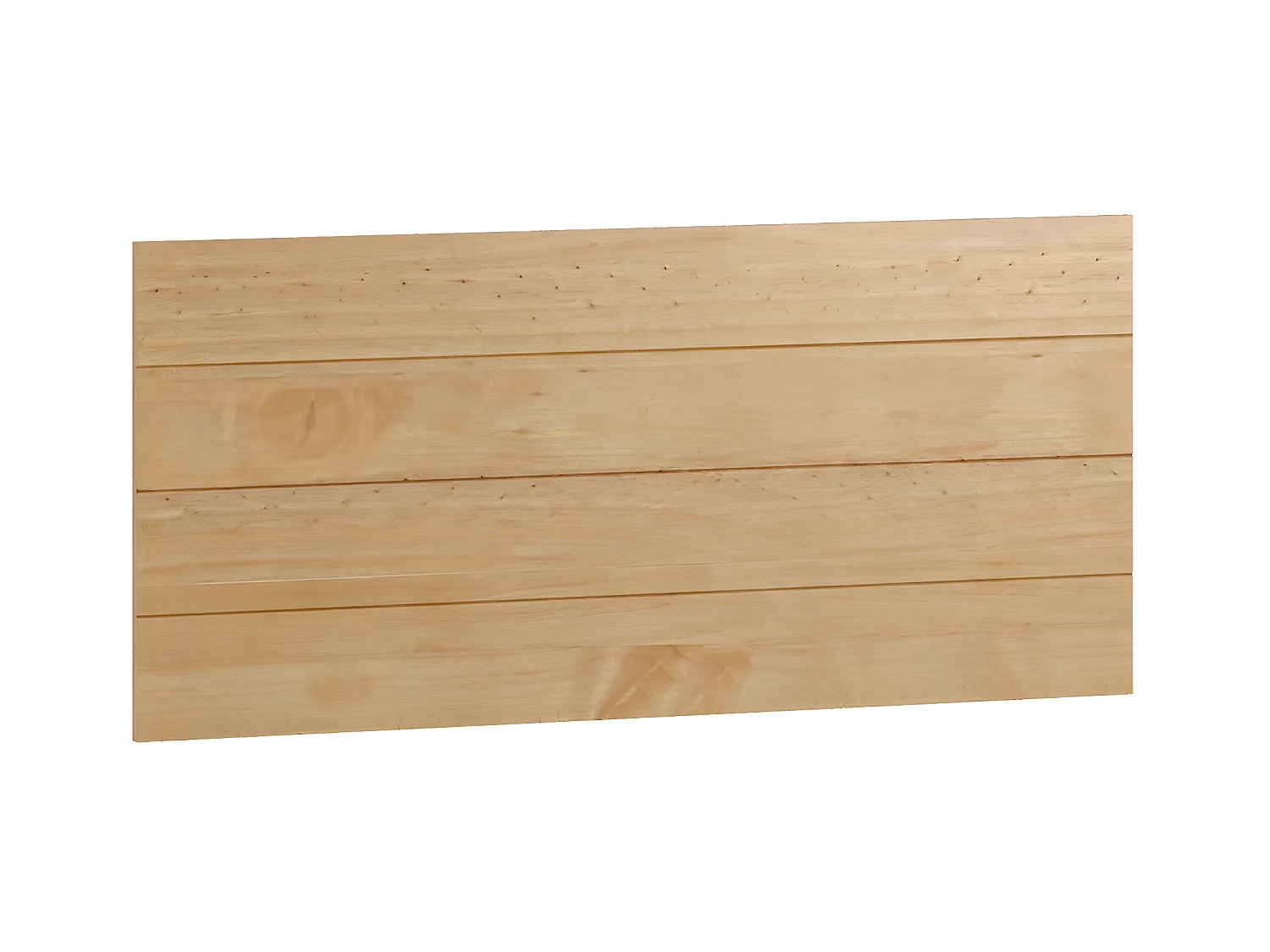 Tête de lit en bois coloris chêne Cambrian - longueur 110 x hauteur 45 cm
