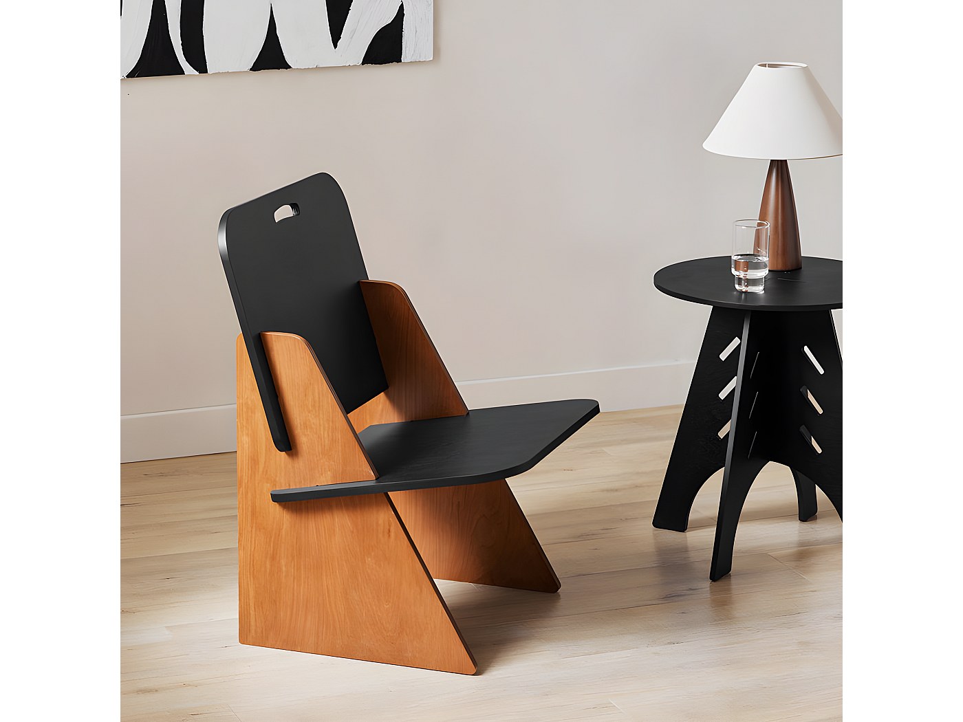 Chaise De Salle À Manger Lot De 2.chaise De Cuisine.pied En Bois.style