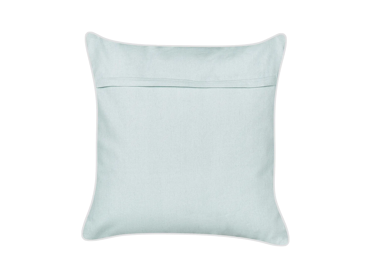 Set di 2 cuscini LAMINARIA Velluto 45 x 45 cm Azzurro Trama animale