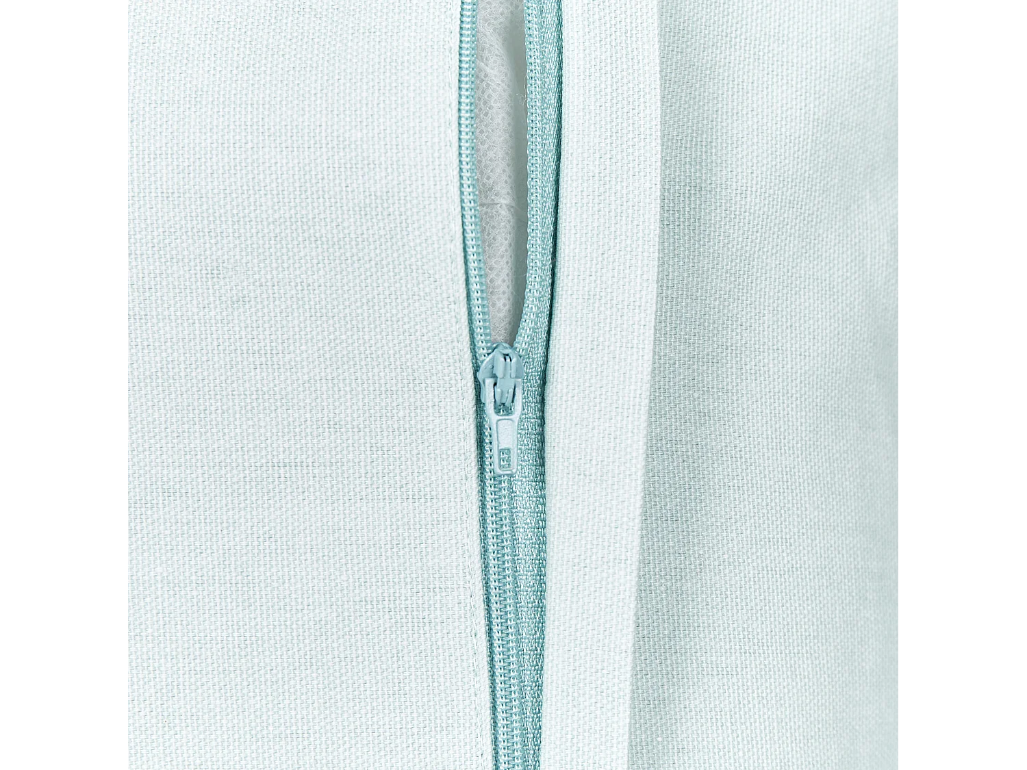 Set van 2 decoratieve kussens LAMINARIA Fluweel 45 x 45 cm Lichtblauw Dierenprint