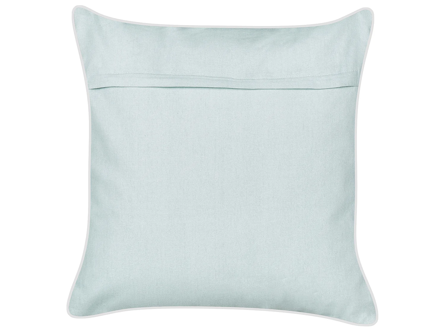Dekokissen 2er Set LAMINARIA Samtstoff 45 x 45 cm Hellblau Tiermuster