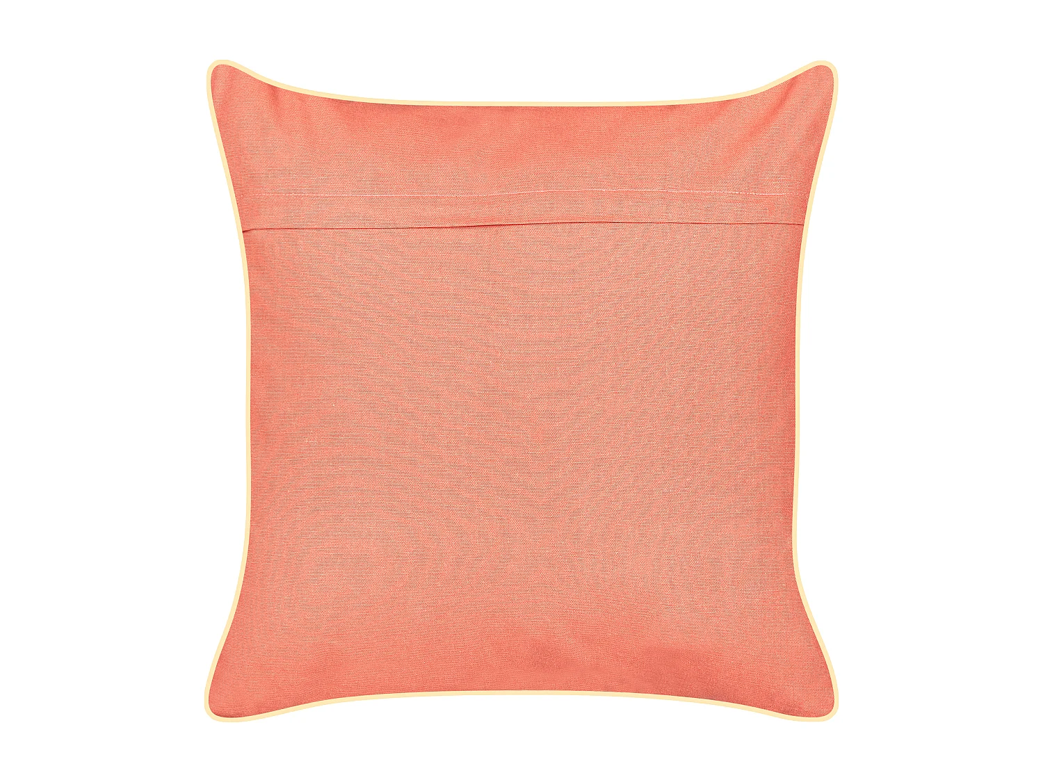 Cojín decorativo LAMINARIA Terciopelo 45 x 45 cm Coral Patrón animal