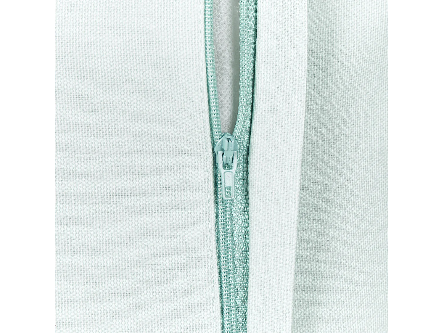 Set di 2 cuscini NORI Cotone 45 x 45 cm Verde menta Trama di piante