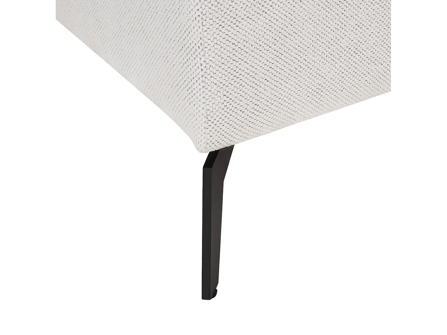 Chaise longue CHARMES Tissu Beige clair