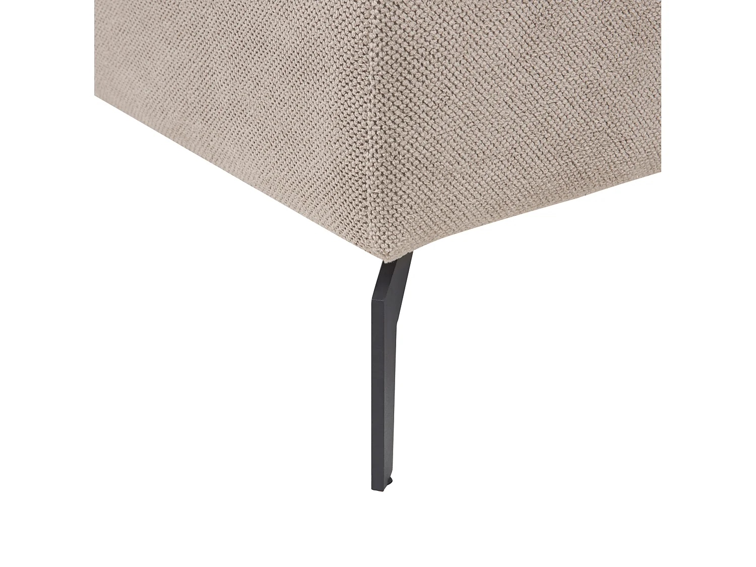 Chaise longue CHARMES Stof Taupe