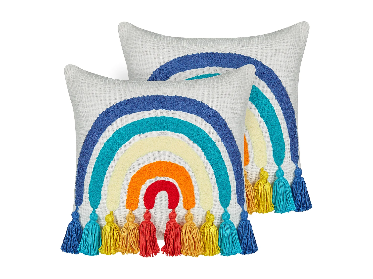 Coussin DORSTENIA Coton 45 x 45 cm Multicolore