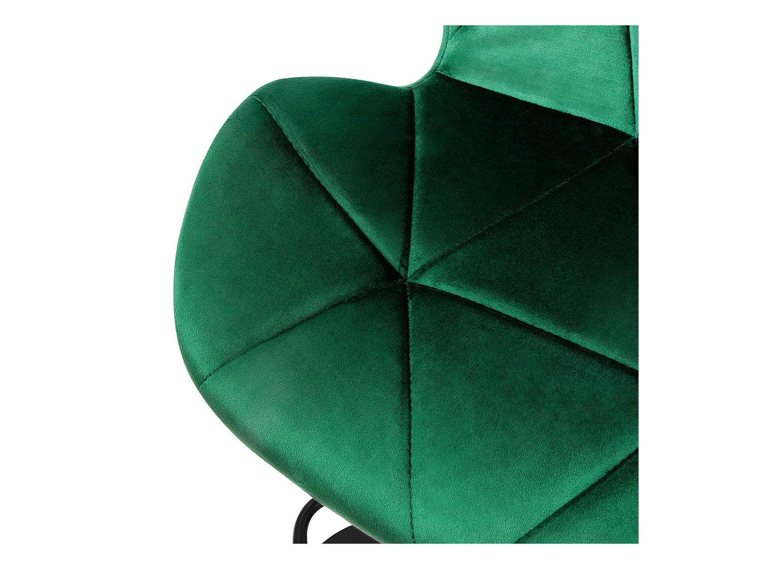 Set 4 sgabelli alti da bar in velluto verde sgabello bistrot altezza regolabile