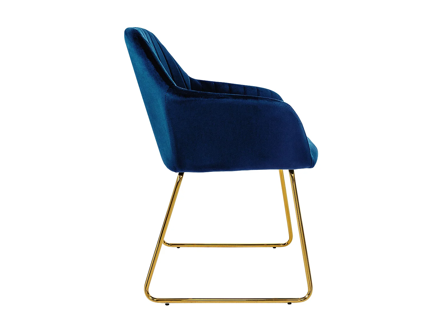 Set di 6 sedie per sala da pranzo soggiorno in velluto blu poltrona ergonomica