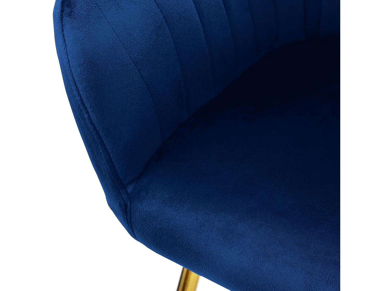 Set di 6 sedie per sala da pranzo soggiorno in velluto blu poltrona ergonomica