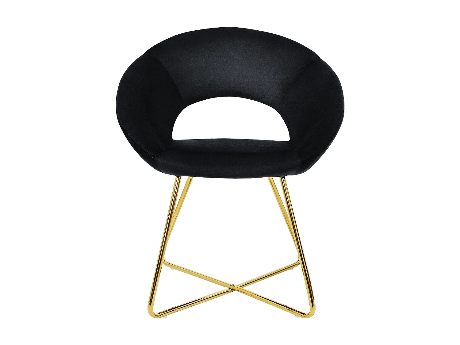 Set 2 sedie sala da pranzo poltroncine sedile schienale imbottito velluto nero