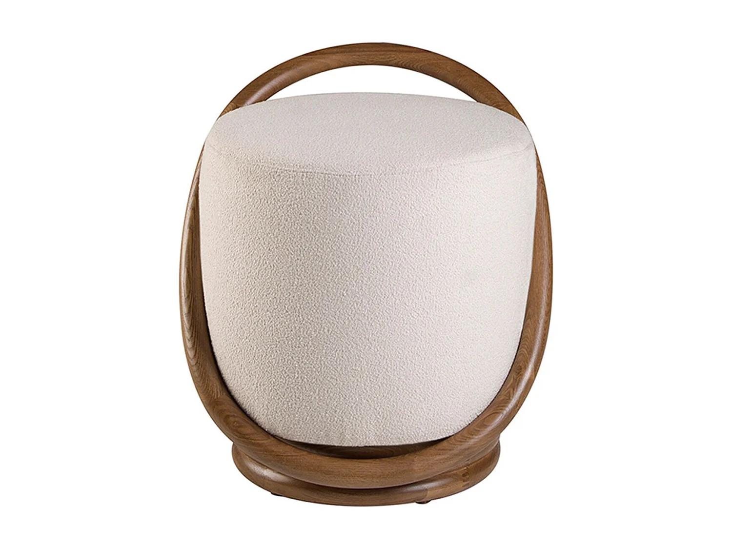 Puff tela blanco  5110 ANGEL CERDA