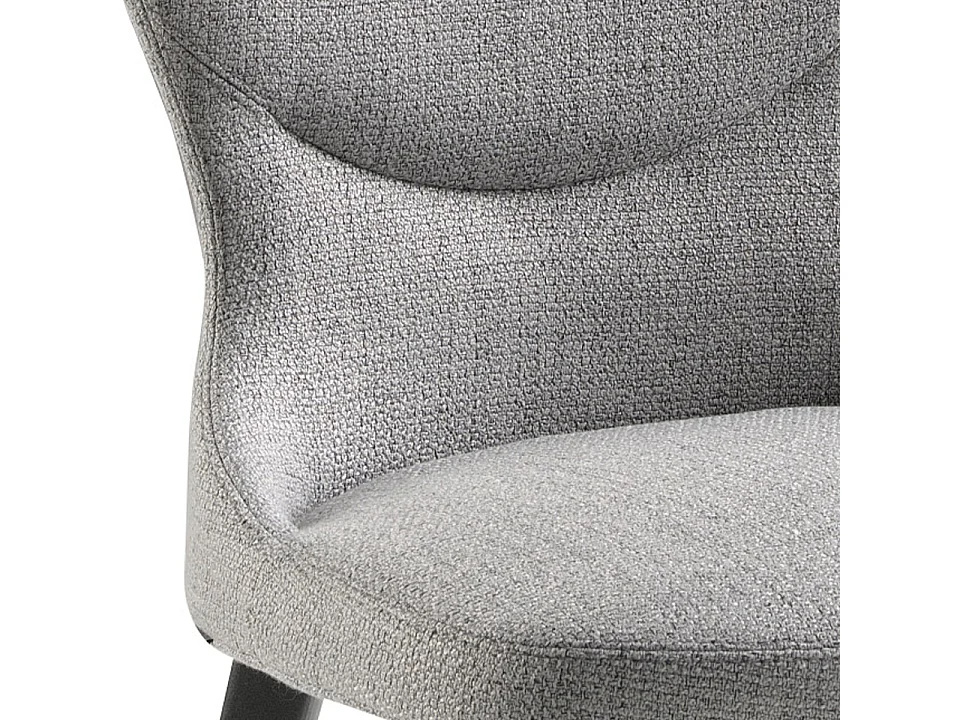 Chaise en tissu gris 4131 ANGEL CERDA