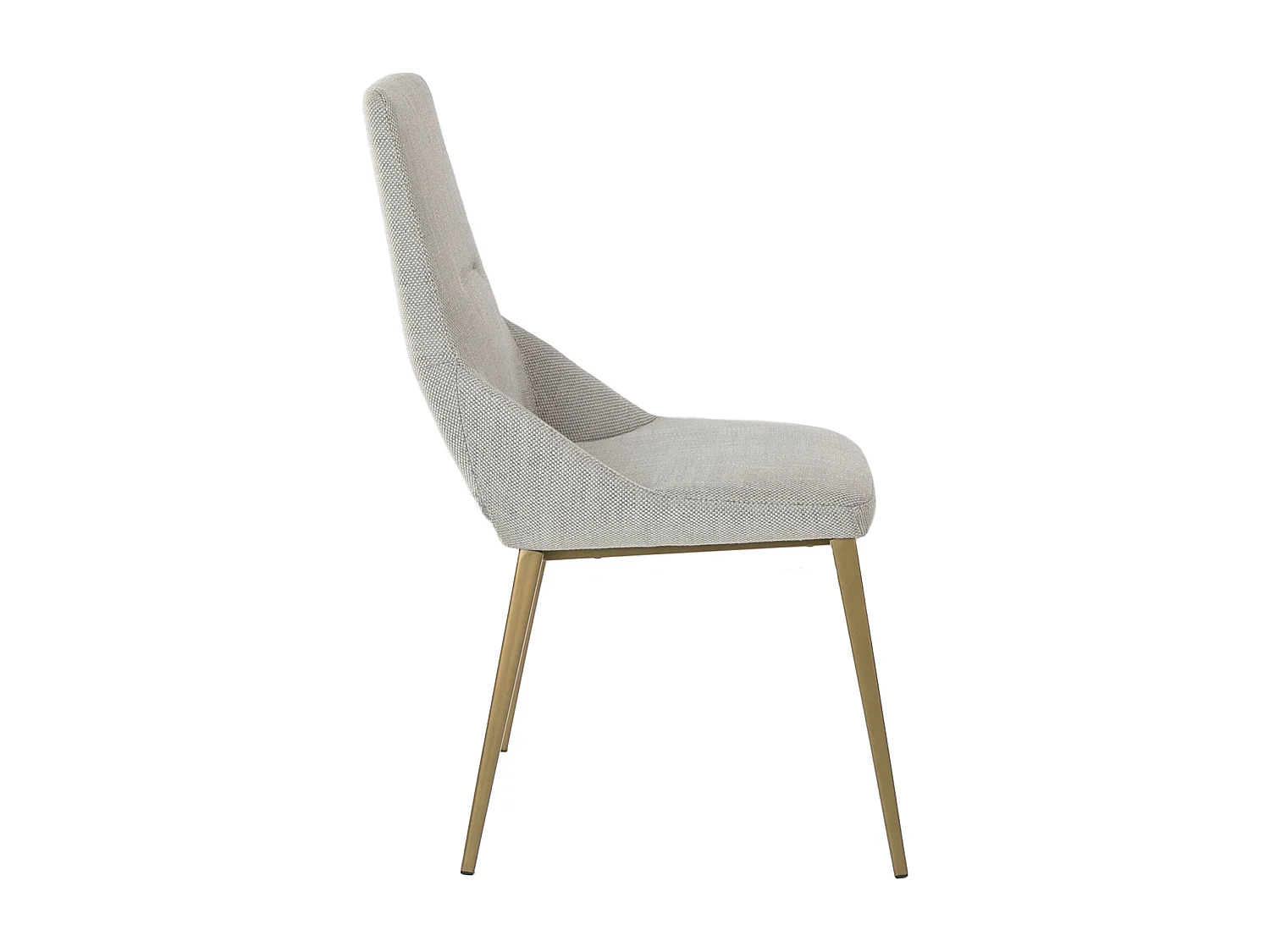 Chaise en tissu gris clair 4132 ANGEL CERDA