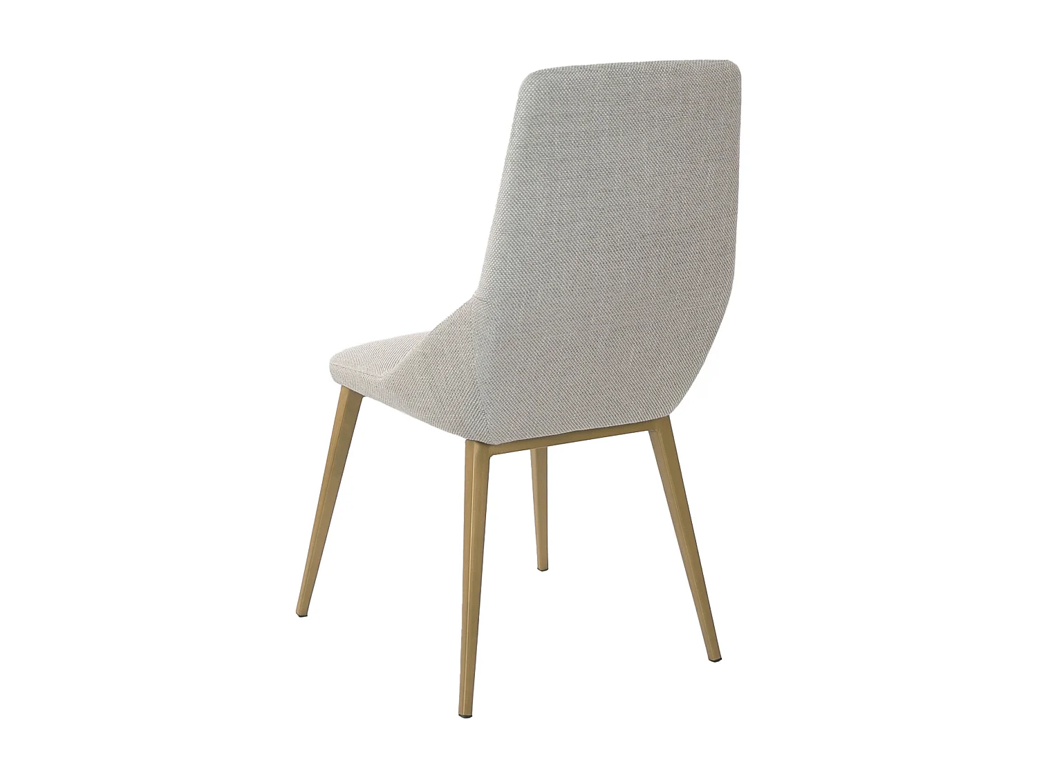 Chaise en tissu gris clair 4132 ANGEL CERDA