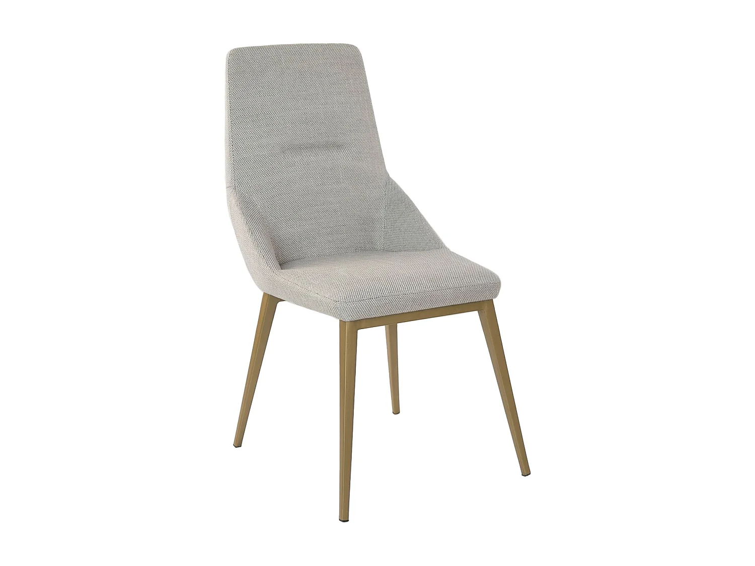 Chaise en tissu gris clair 4132 ANGEL CERDA