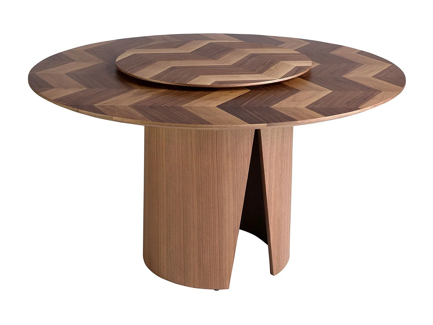 Tavolo da pranzo rotonda noce 1130 ANGEL CERDA