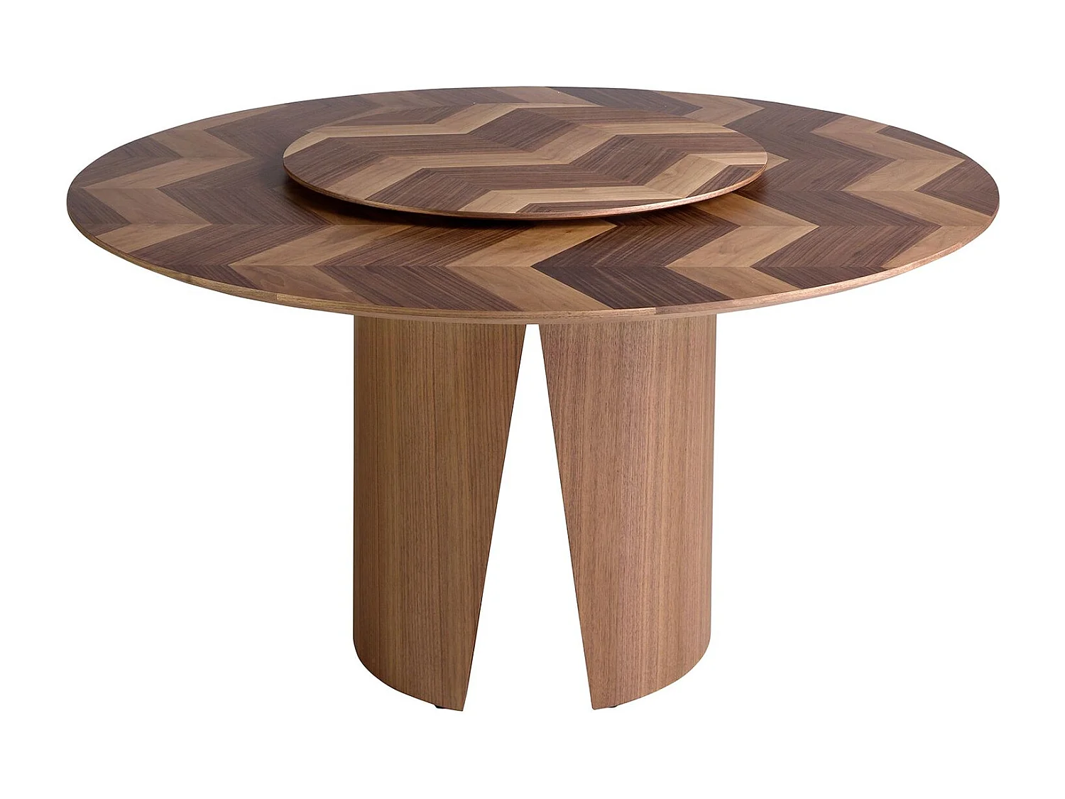 Tavolo da pranzo rotonda noce 1130 ANGEL CERDA