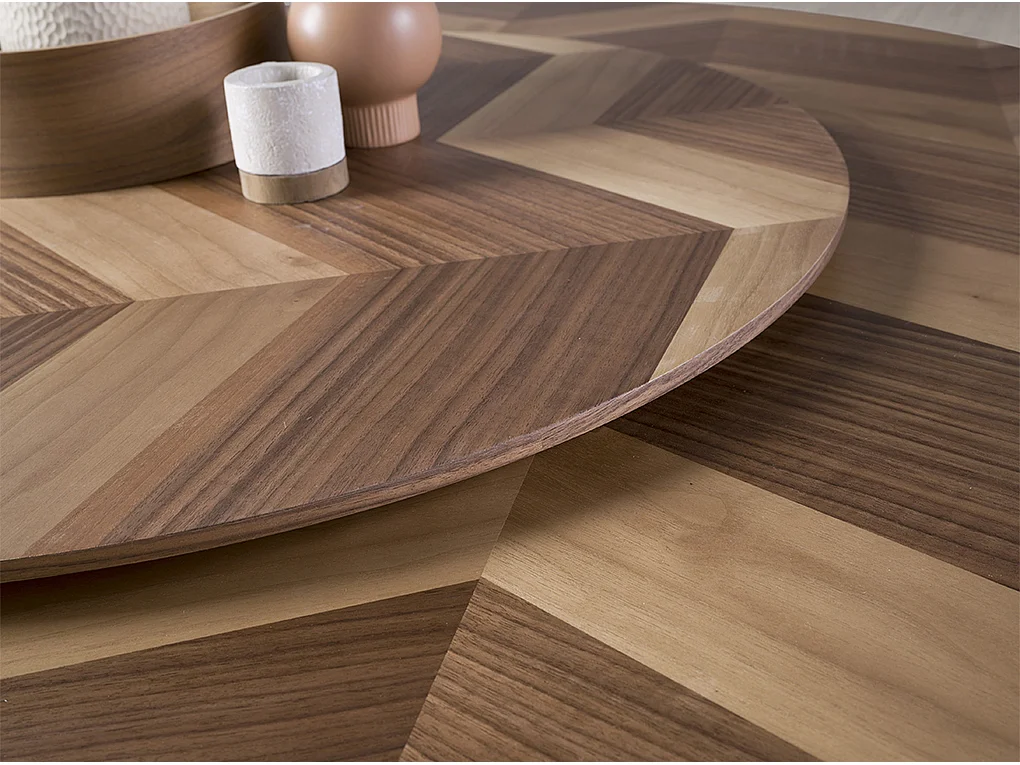 Tavolo da pranzo rotonda noce 1130 ANGEL CERDA