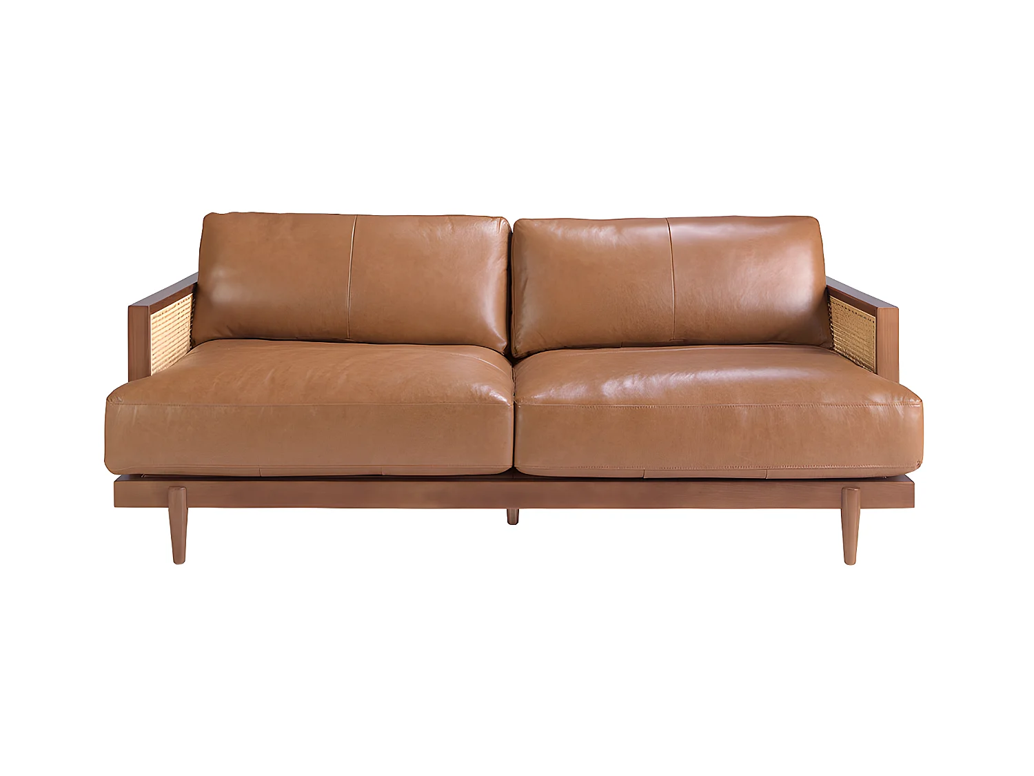 3 zits bank bruin leer 6177 ANGEL CERDA