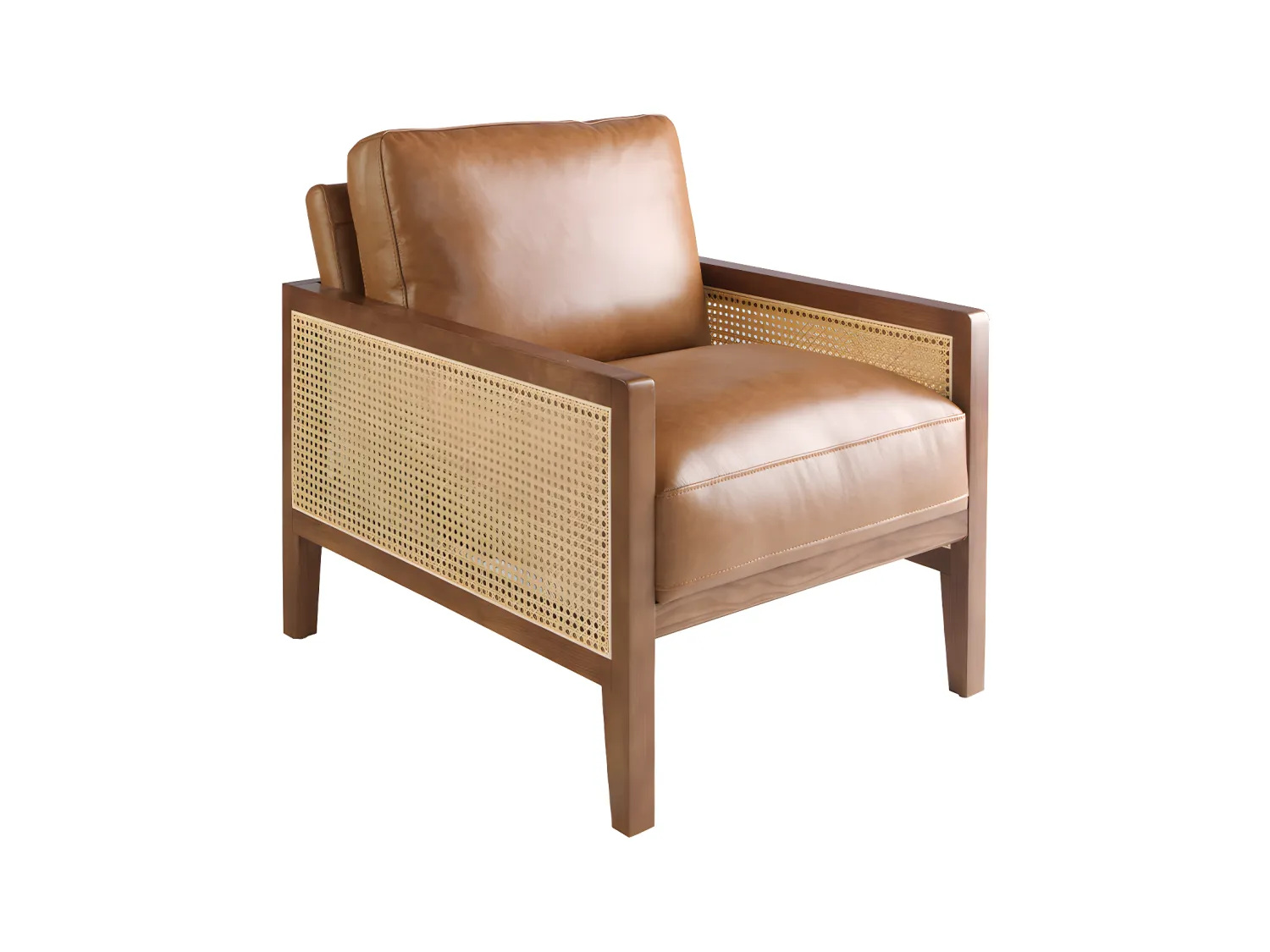 Sillón piel marrón  5113 ANGEL CERDA