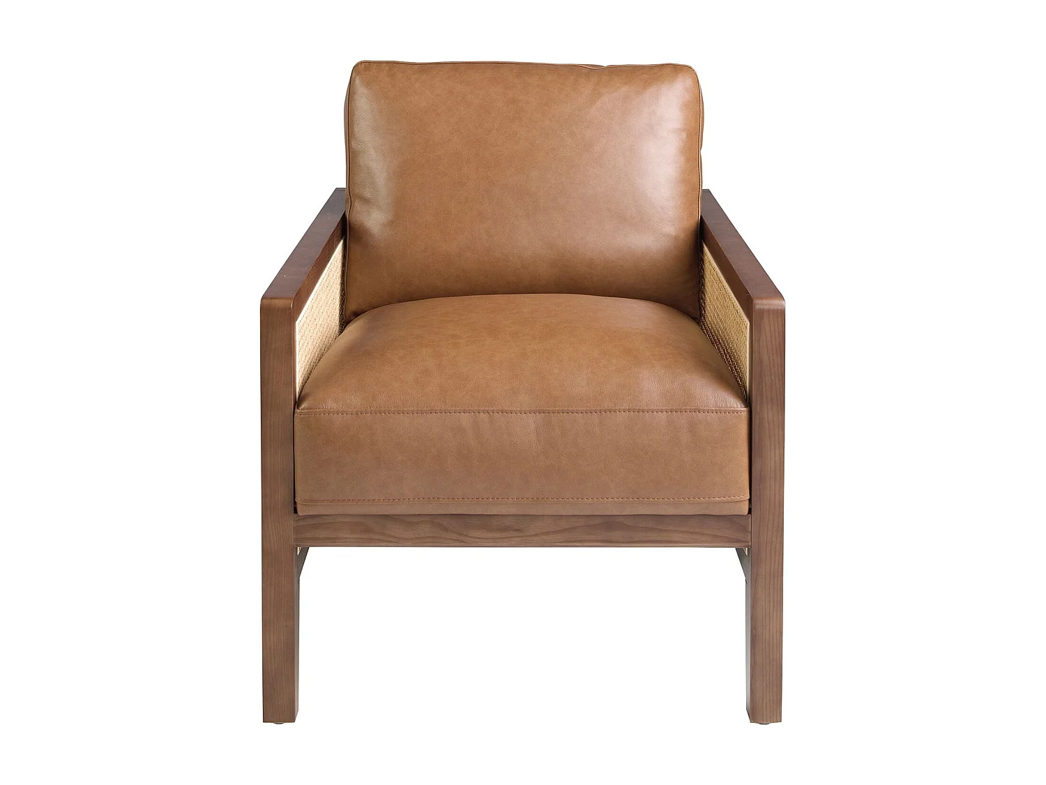 Sessel aus braunem Leder 5113 ANGEL CERDA