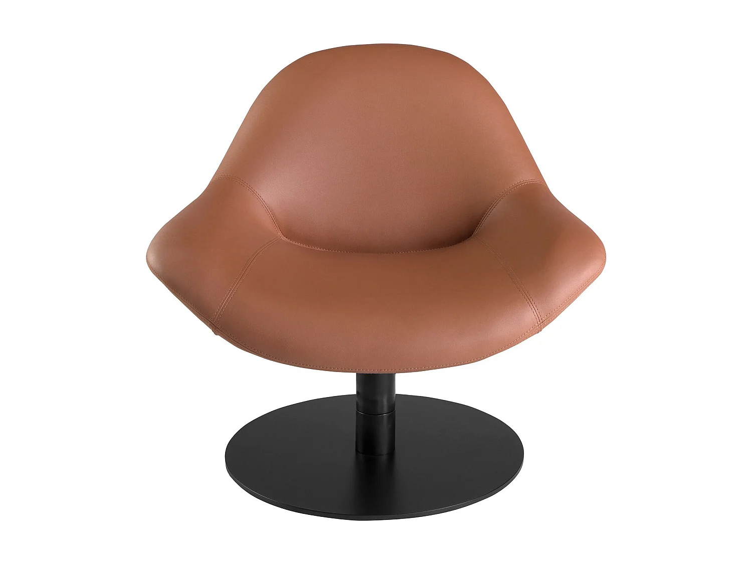 Fauteuil en similicuir marron 5116 ANGEL CERDA