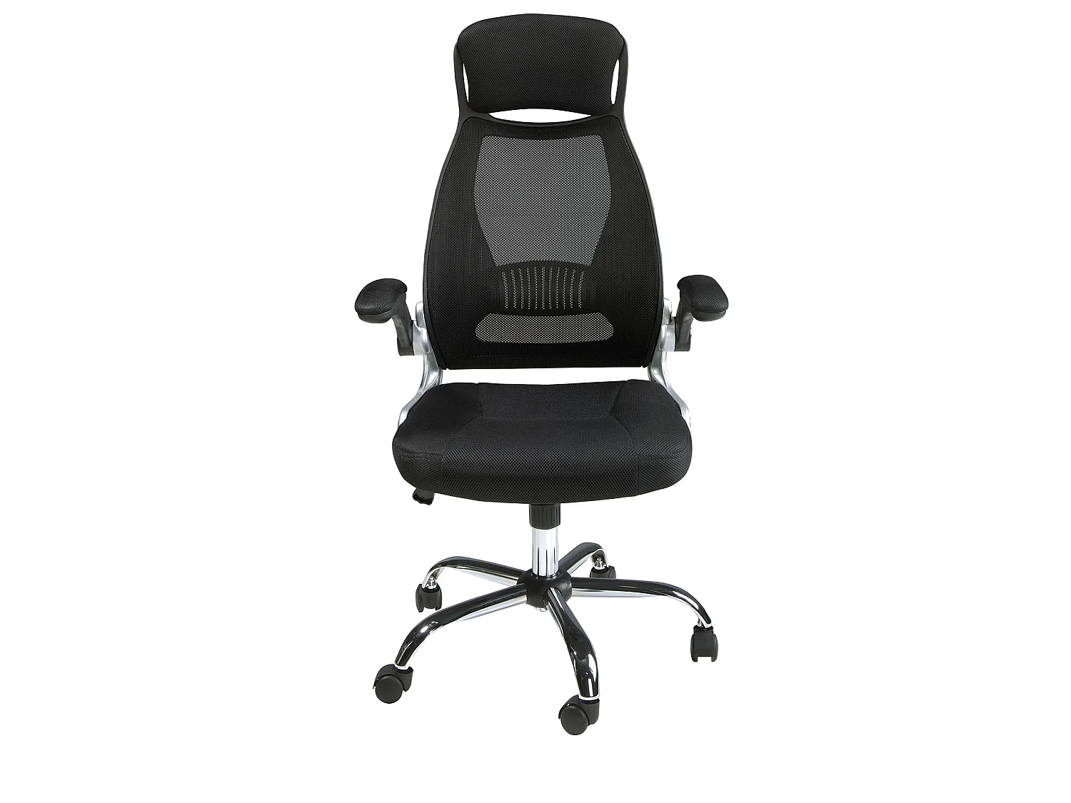 Bürodrehstuhl aus schwarzem Stoff 4140 ANGEL CERDA