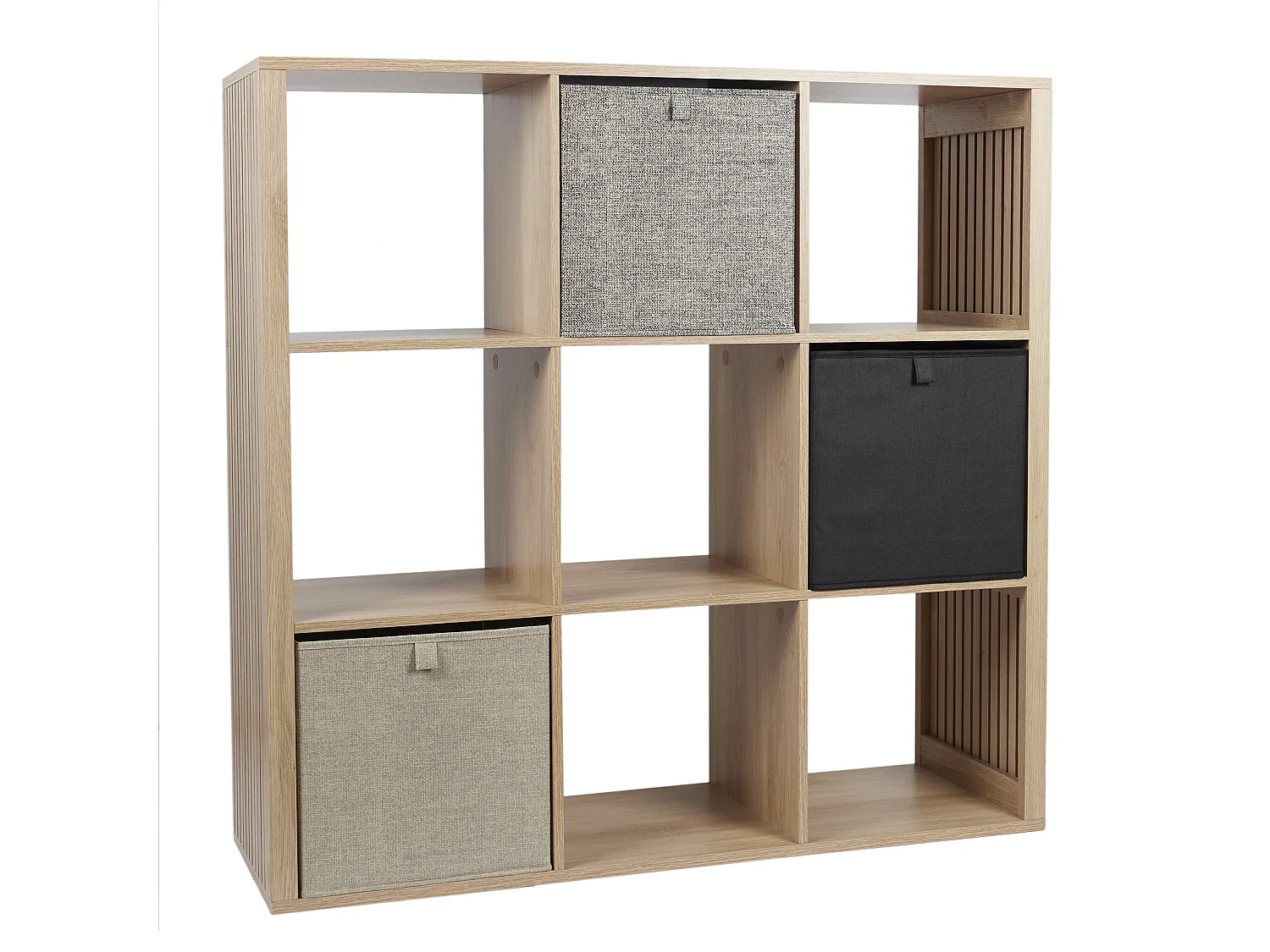 Rangement Modulable 9 Cases Klaus Marron