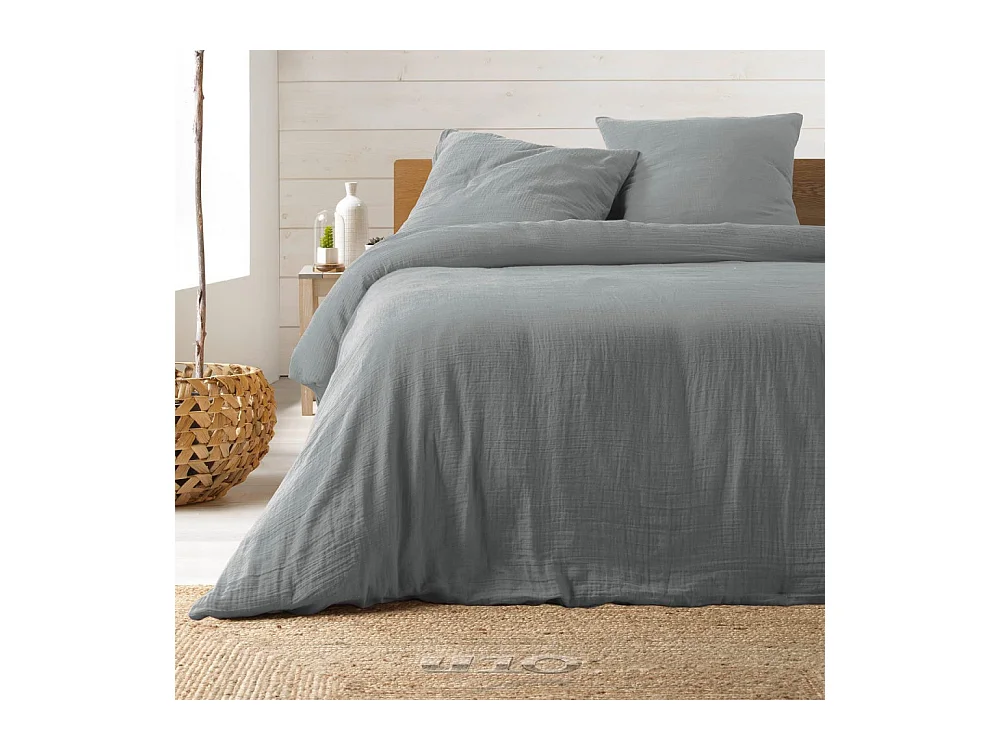 Parure de lit en Gaze de Coton 240x260cm