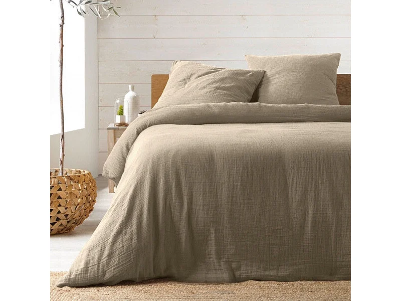 Parure de lit en Gaze de Coton 240x260cm