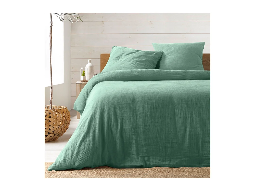 Parure de lit en Gaze de Coton 240x260cm