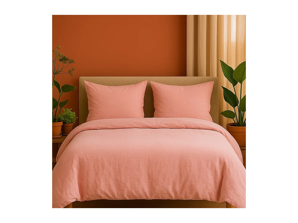 Parure de lit en Gaze de Coton 240x260cm
