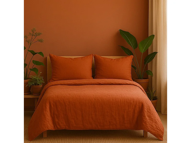 Parure de lit en Gaze de Coton 240x260cm