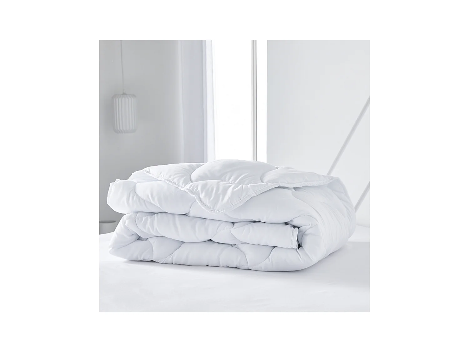 Couette Extra Chaude Unie Blanche – Spécial Grand Froid