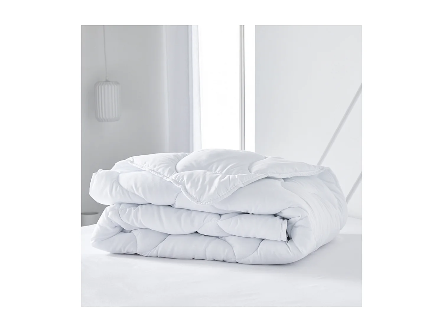 Couette Extra Chaude Unie Blanche – Spécial Grand Froid