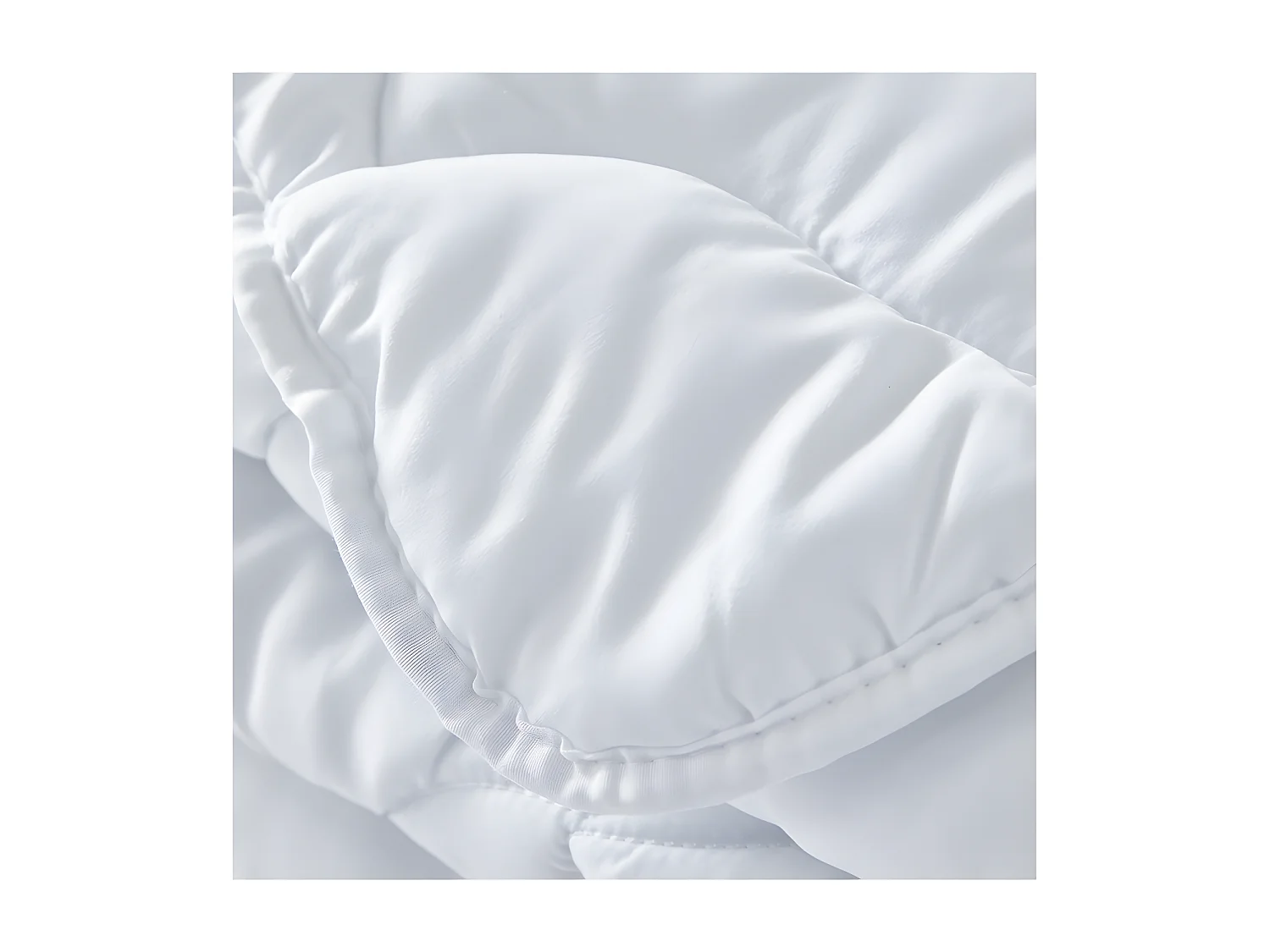 Couette Extra Chaude Unie Blanche – Spécial Grand Froid