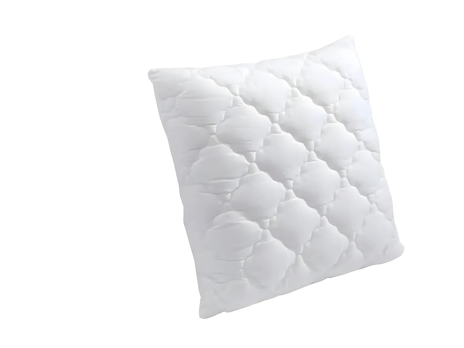 2 traagschuimkussens voor cervicale ondersteuning 65 x 65 cm + 2 kussenbeschermers