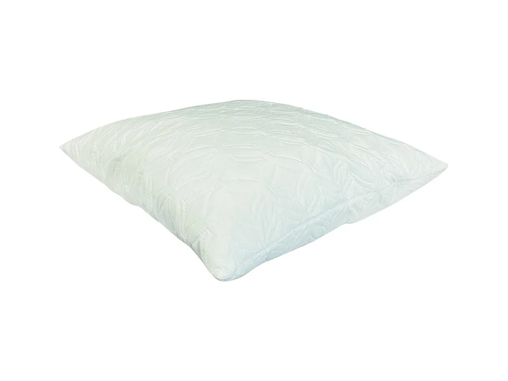 2 oreillers fermes à mémoire de forme anti-acariens et anti-allergéniques 60 x 60 cm