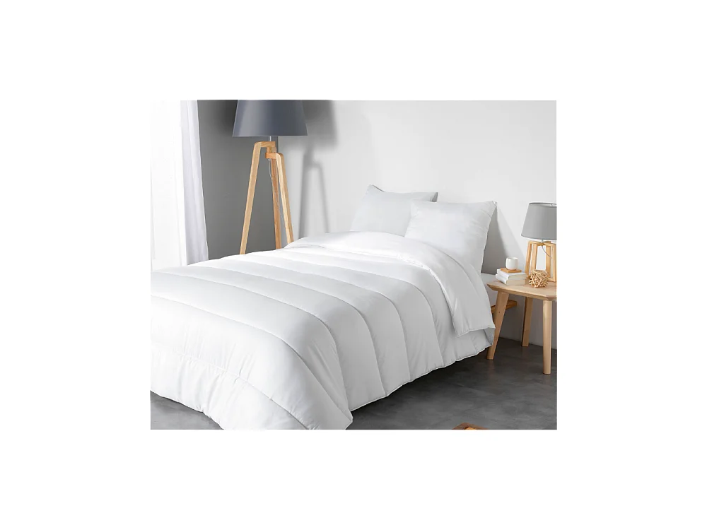 Lot de 2 Oreillers, Uni Confort, 60 X 60cm Garnissage Polyester