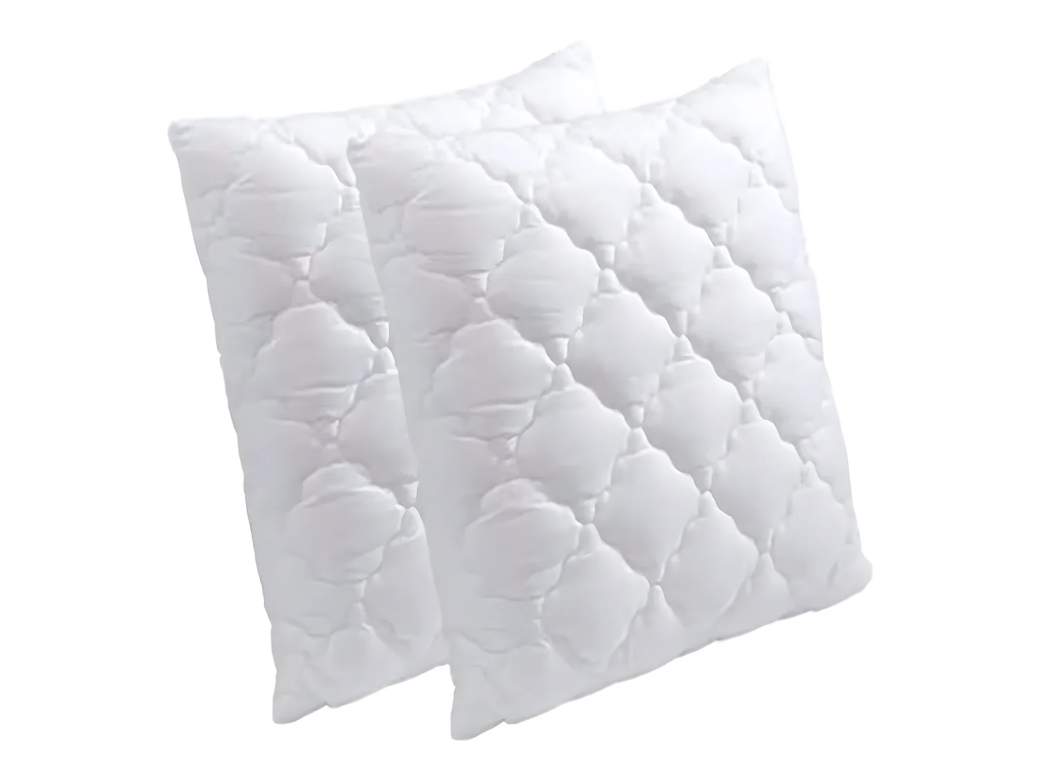 Lot de 2 Oreillers, Coussins à Mémoire de Forme, Spécial Cervicale, Jean Louis Scherrer 60x60 cm